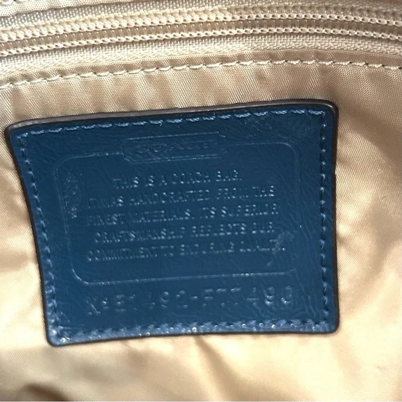 Coach Navy Crossbody Bag - Picture 11 of 16